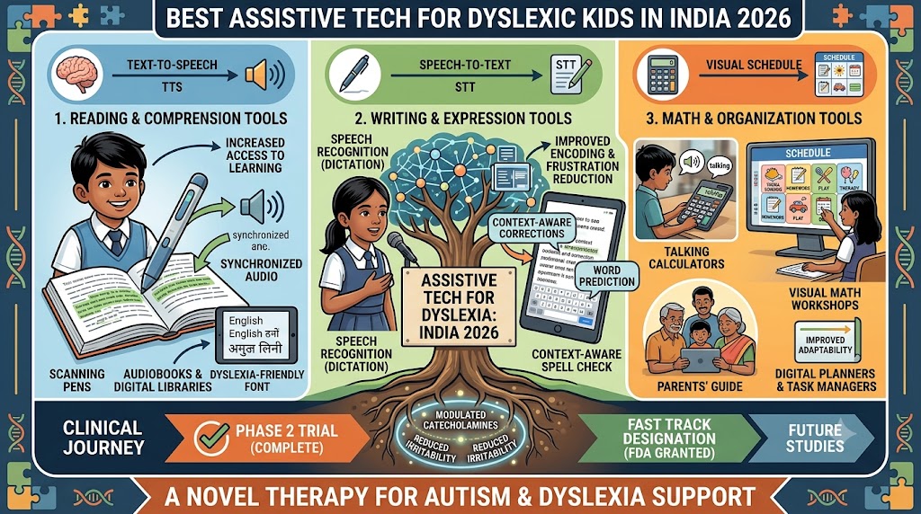 Best Assistive Tech for Dyslexic Kids in India 2026