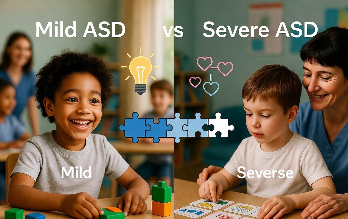 Mild ASD vs Severe ASD